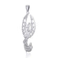 Mythical Phoenix Sterling Silver Pendant