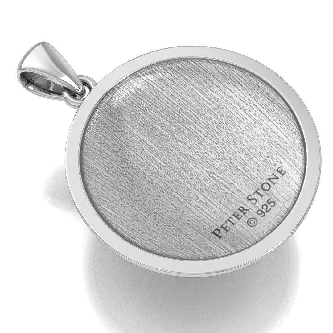 Seven Archangels Sterling Silver Pendant For Divine Guidance And Spiritual Protection