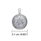 Experience Divine Guidance: The Seven Archangels Sterling Silver Pendant - Embrace Heavenly Protection and Spiritual Connection