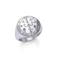 Sigil of Archangel Uriel Sterling Silver Ring Spiritual Occult Jewelry Charm