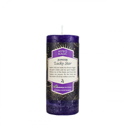 Astro Magic Jupiter - Lucky Star Candle