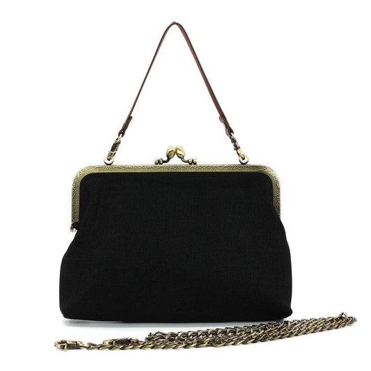 Celestial Mushroom Kiss Lock Bag