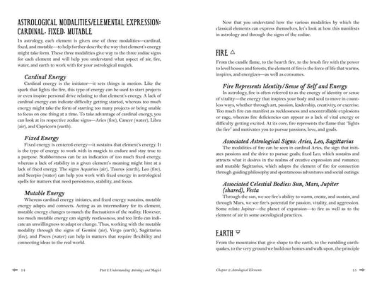 Modern Witchcraft Book of Astrology by Julia Halina Hadas