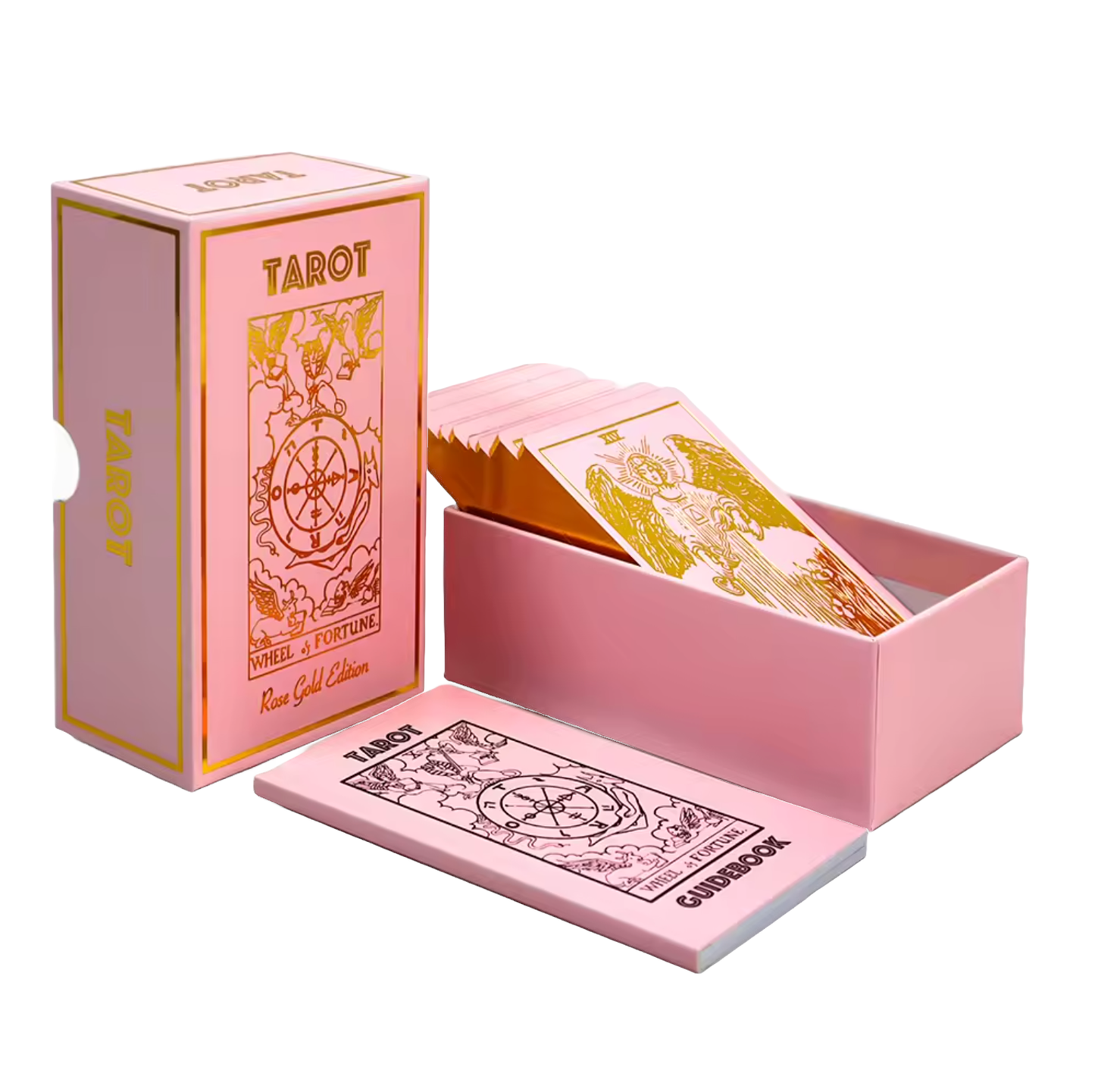 Foil Rose Gold Tarot & Guide