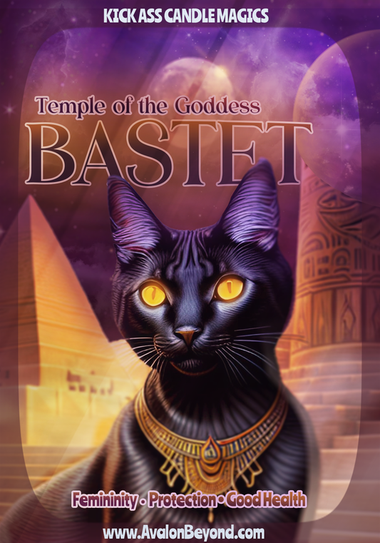 Kick Ass Goddess Bastet Candle