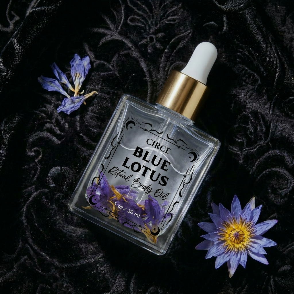 Blue Lotus Ritual Body Oil - Hair, Face, Nail and Body Oil