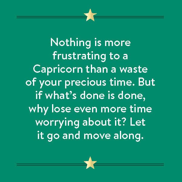 Cosmo Cards: Capricorn