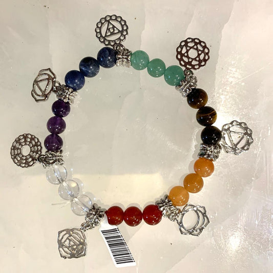 Bracelet Chakra Charms