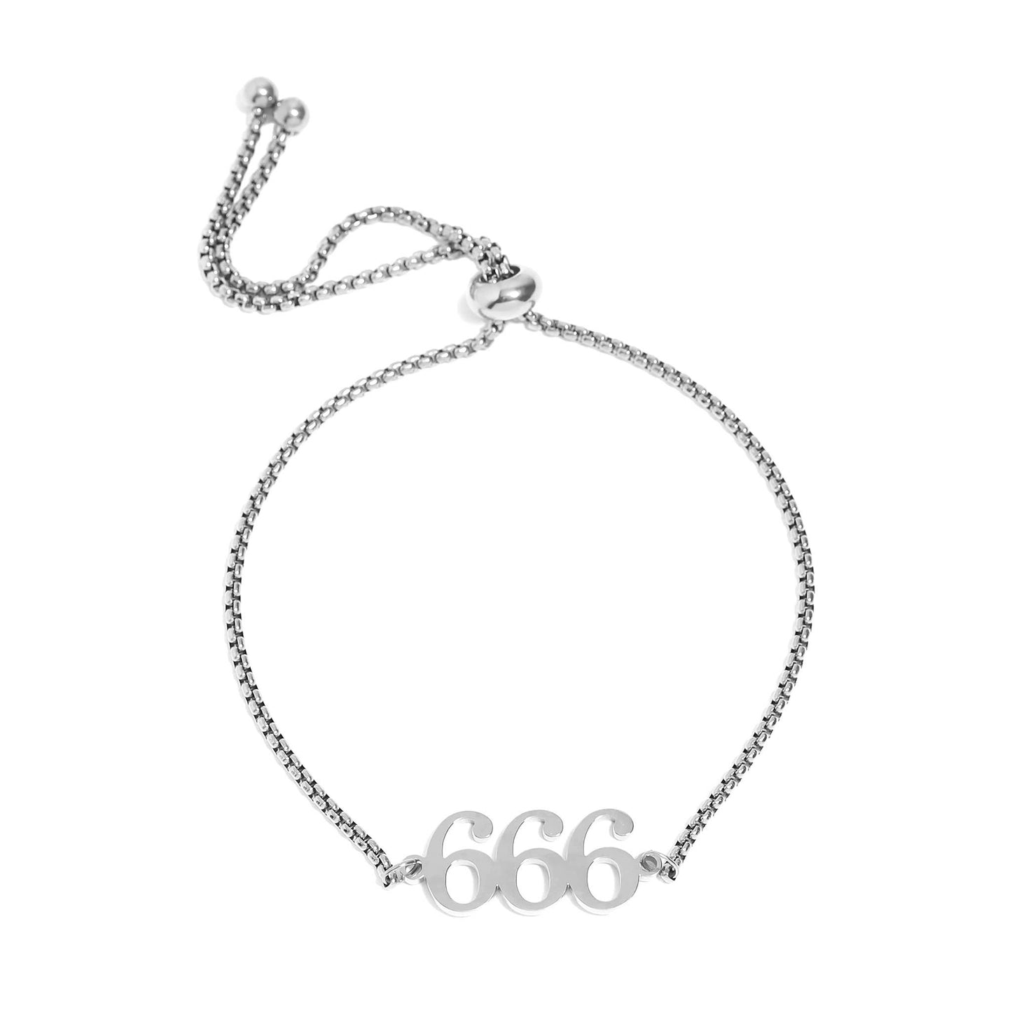 Angel Number Bracelet Stainless Steel/Gold