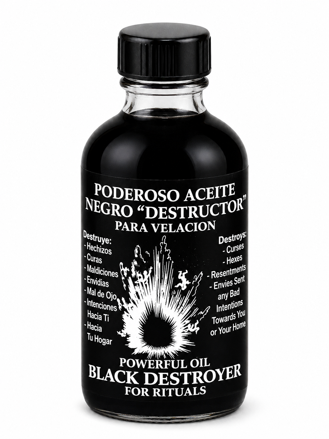Black Destroyer (Negro Destructor) Oil 4 fl. oz. (59ml)