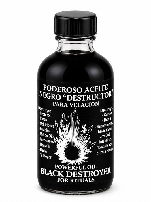 Black Destroyer (Negro Destructor) Oil 4 fl. oz. (59ml)