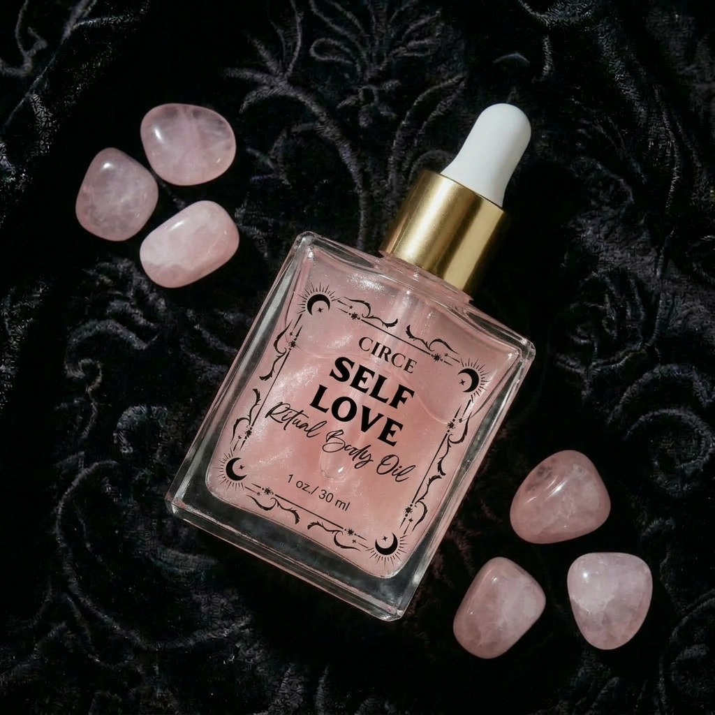 Self Love Ritual Body Oil — Confidence & Heart Healing Oil w