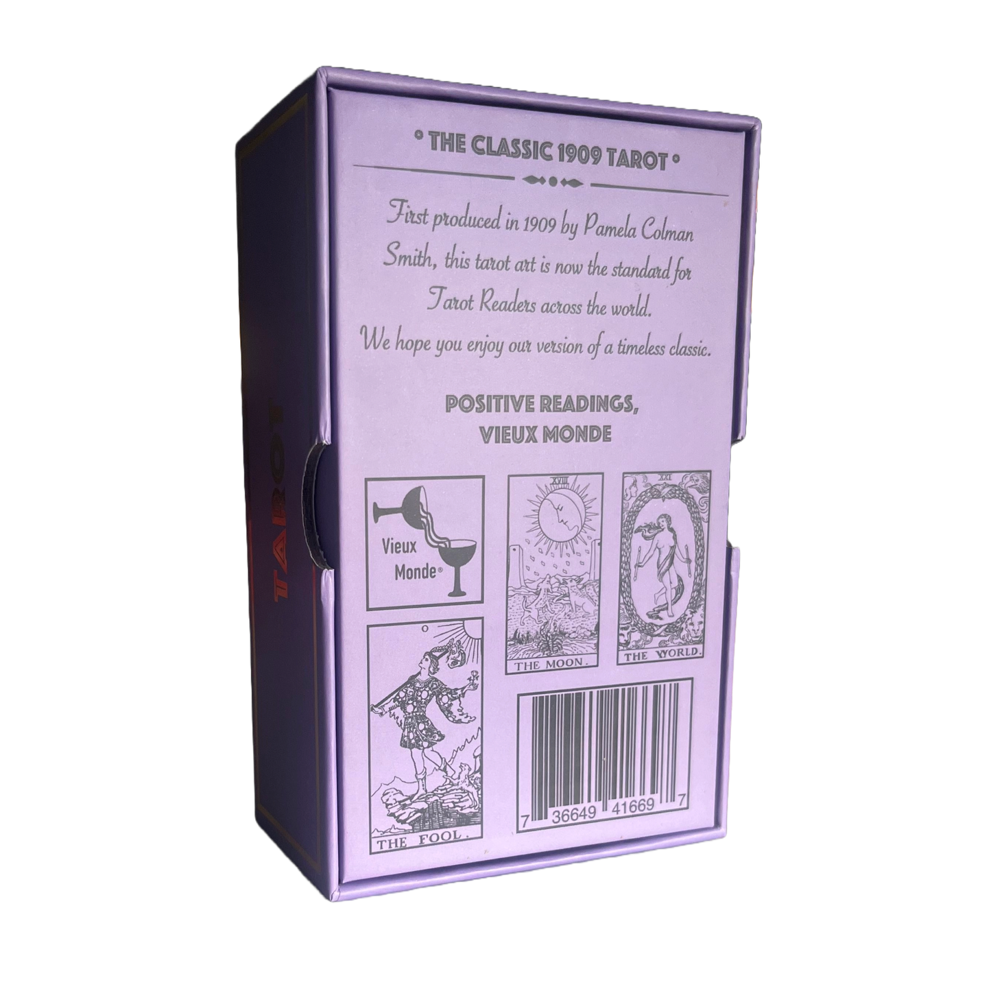Foil Lavender Gold Tarot & Guide
