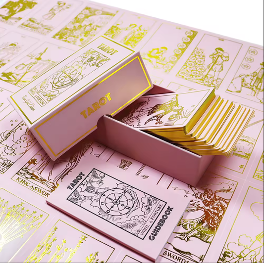 Foil Rose Gold Tarot & Guide