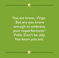Cosmo Cards: Virgo