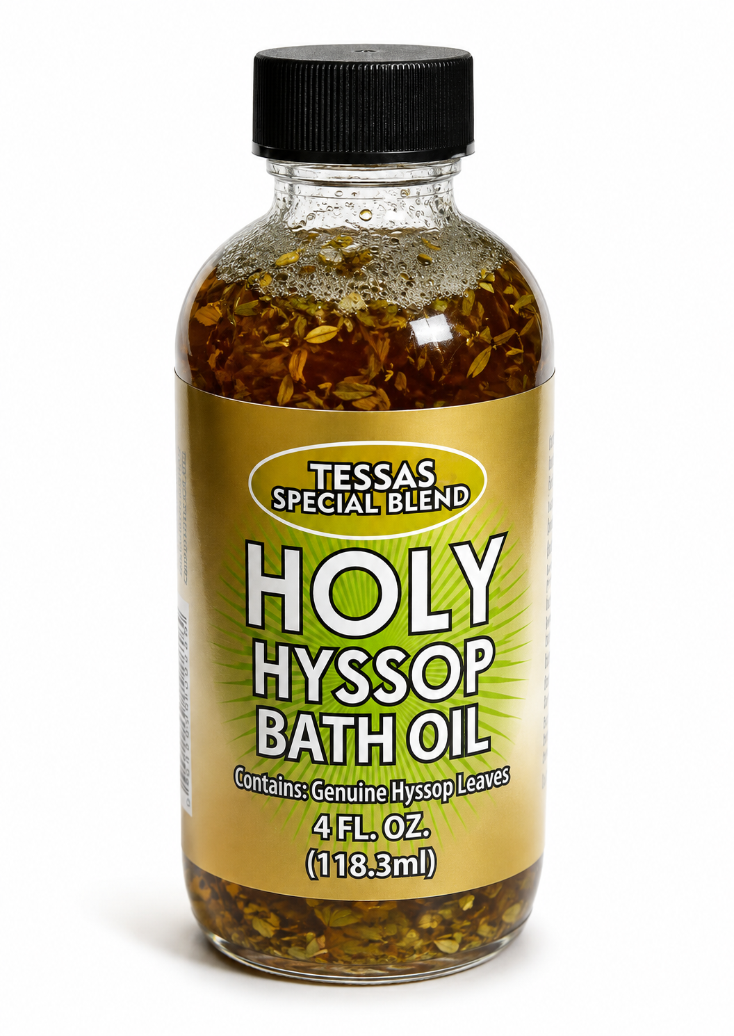 Tessa’s Holy Hyssop Bath Oil — 4 fl. oz. (118.35 ml)