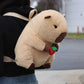 Capybara Plush Backpack