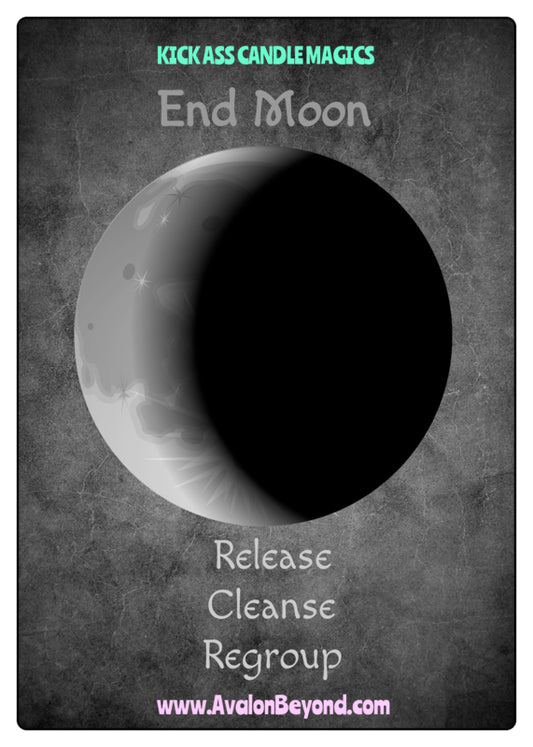 Kick Ass End Moon Candle