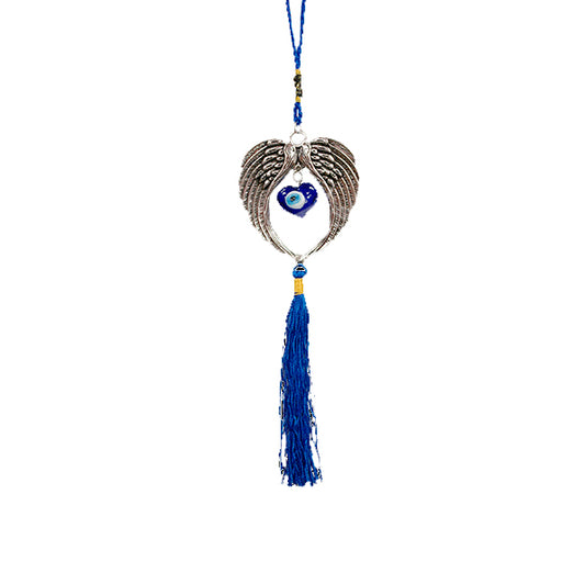Wall hanging Evil Eye Angel Wings