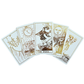 Foil White Gold Tarot & Guide