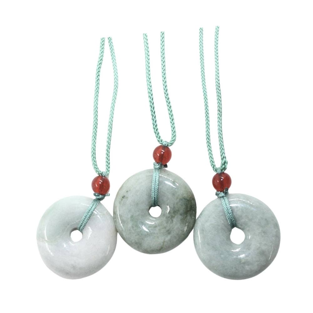 Necklace - Jade Circle