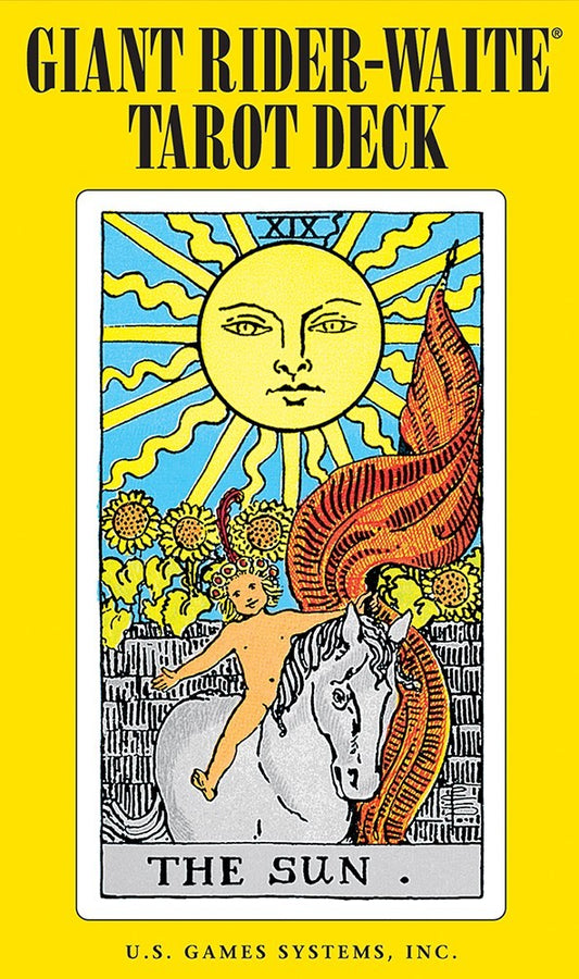 Giant Rider Waite Tarot Deck