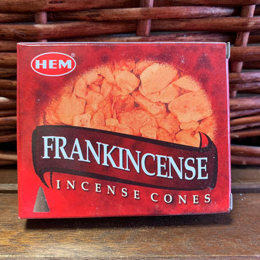 Hem Frankincense Cones 10 Pack