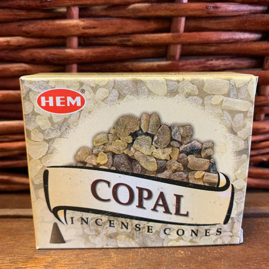 Hem Copal Incense Cones 10 Pack