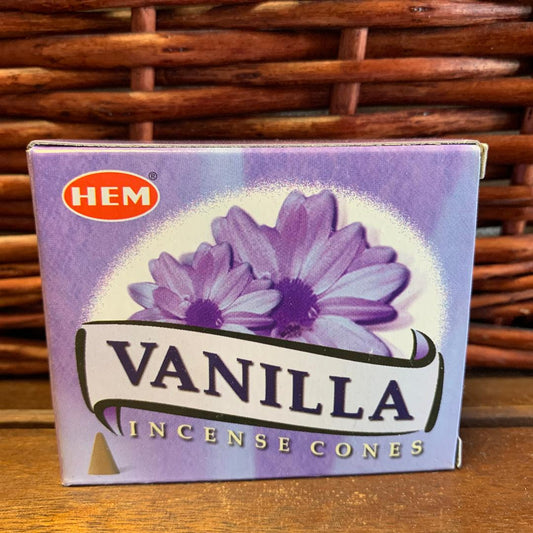 Hem Vanilla Cones 10 Pack