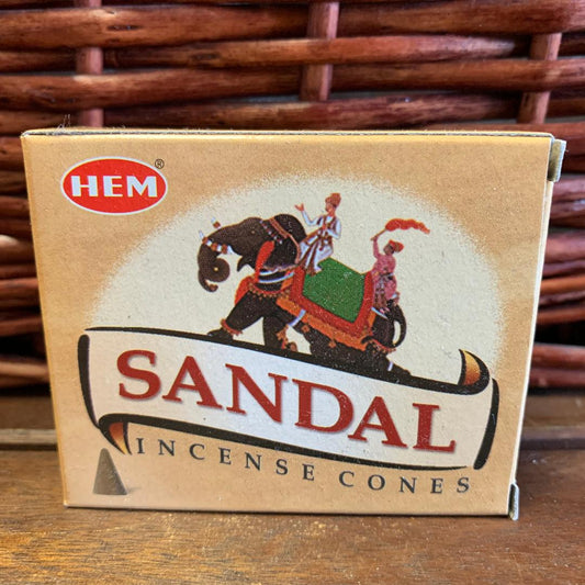Hem Sandalwood Cones 10 Pack