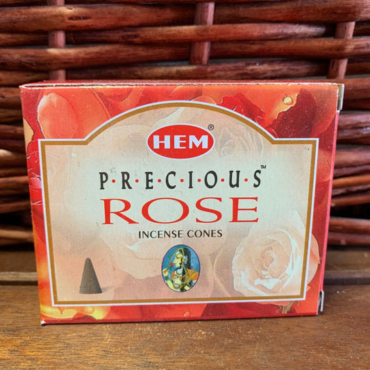 Hem Precious Rose Cones 10 Pack