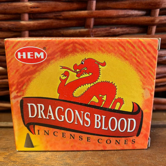 Hem Dragon's Blood Cones 10 Pack