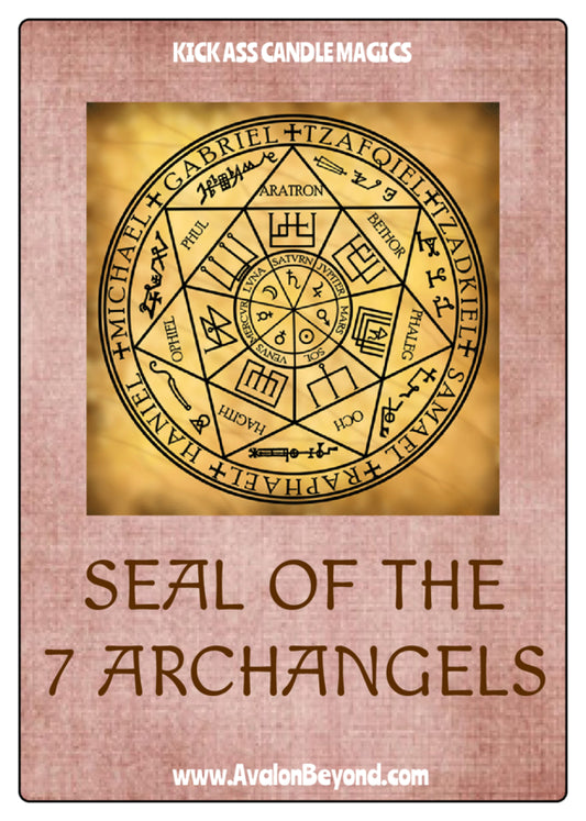 Kick Ass Seven Angels Candle