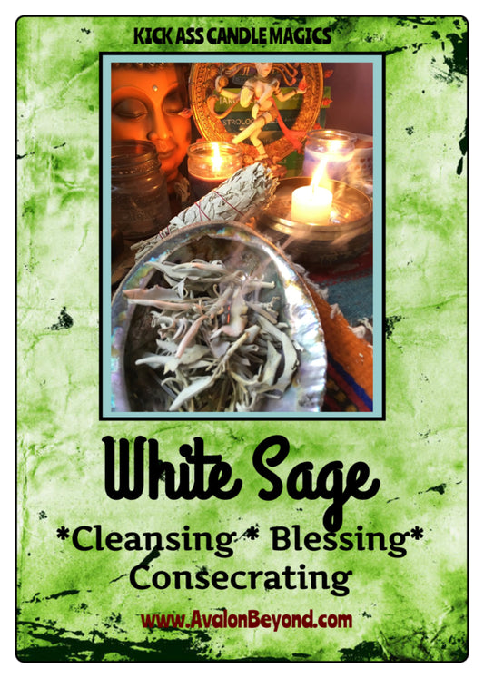 Kick Ass White Sage Candle