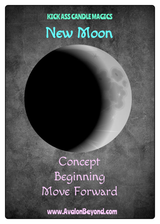 Kick Ass New Moon Candle