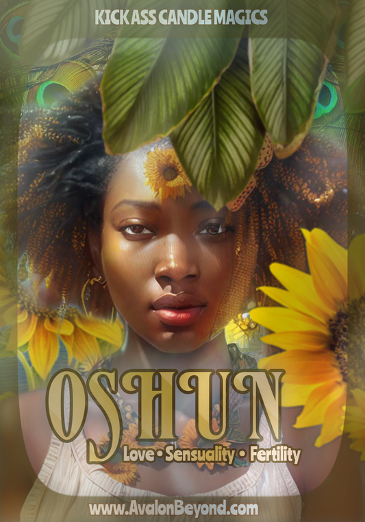 Kick Ass Orisha Oshun Candle