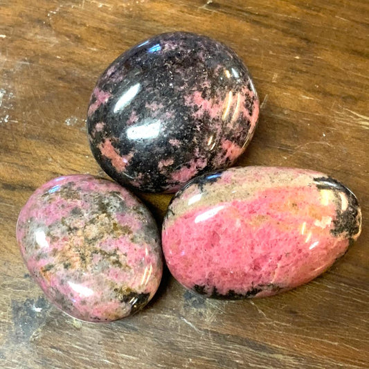 Palm Stone Rhodonite