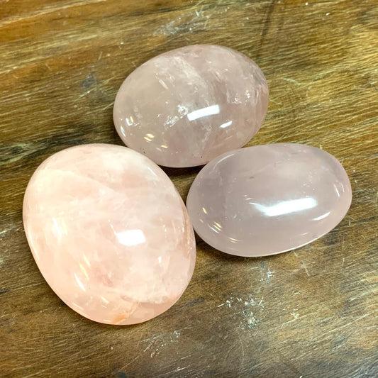 Palm Stone Rose Quartz