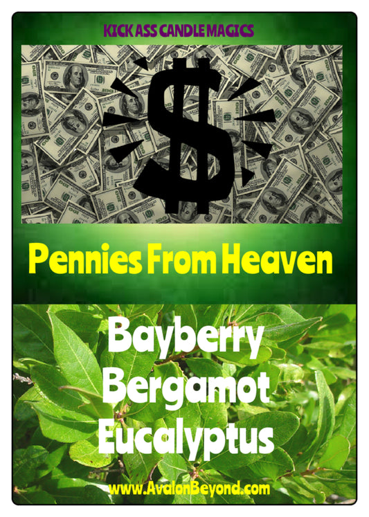 Kick Ass Pennies From Heaven Candle