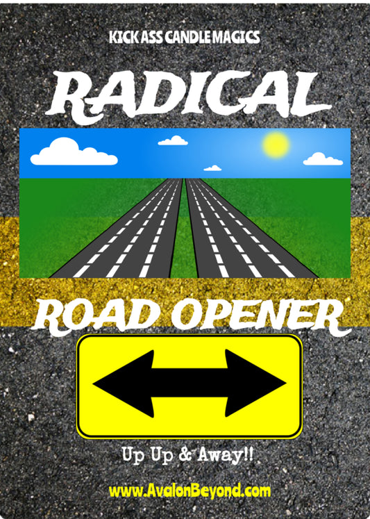 Kick Ass Road Opener Candle