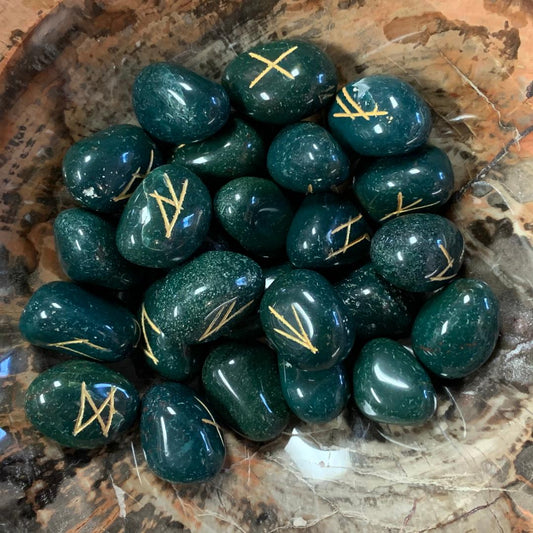 Runes Set Bloodstone