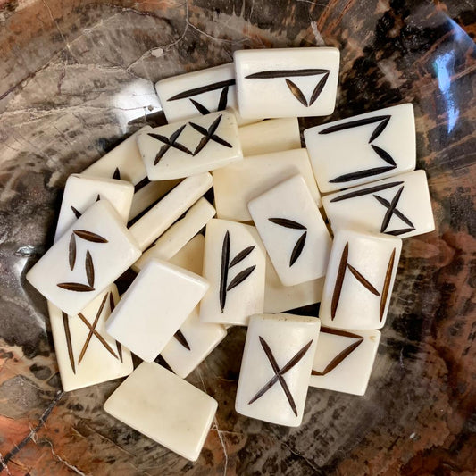 Runes Set Bone