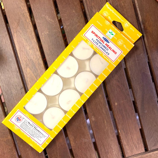 Satya Tea Light Spiritual Healing 12PK