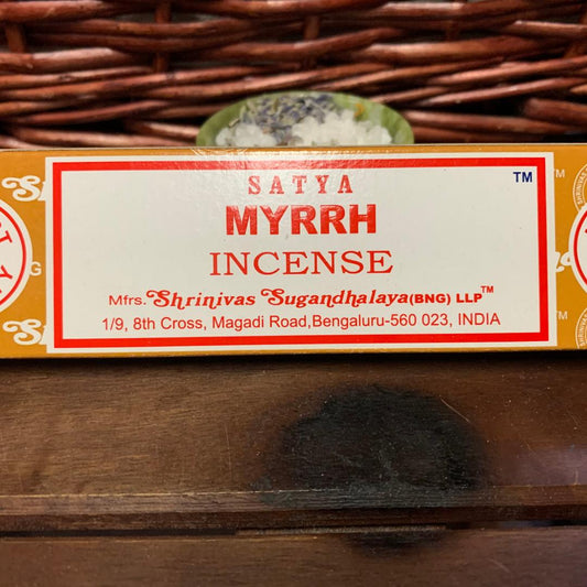 Satya Myrrh Sticks 15g