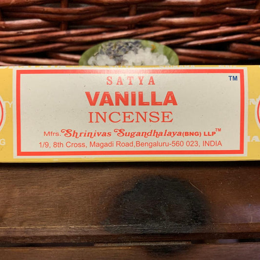 Satya Vanilla Sticks 15g