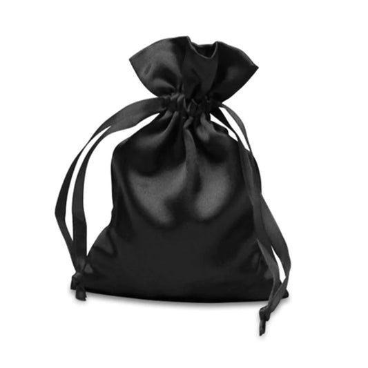 Satin Tarot Bag Black 5x8