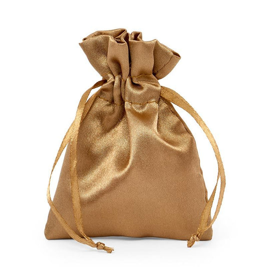 Satin Tarot Bag Gold 5x8