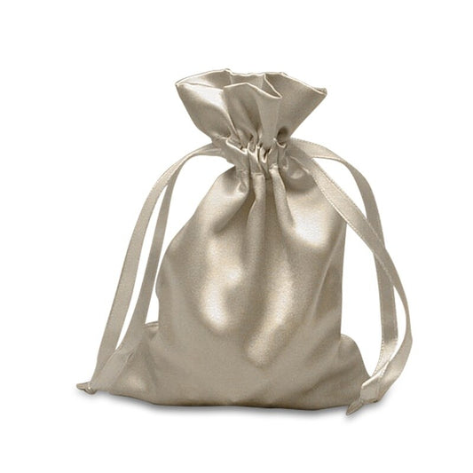 Satin Tarot Bag Silver 5x8