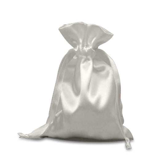 Satin Tarot Bag White 5x8