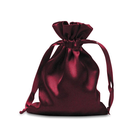 Satin Tarot Bag Wine 5x8